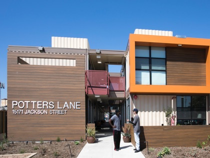 Modular building project california - Potters Lane